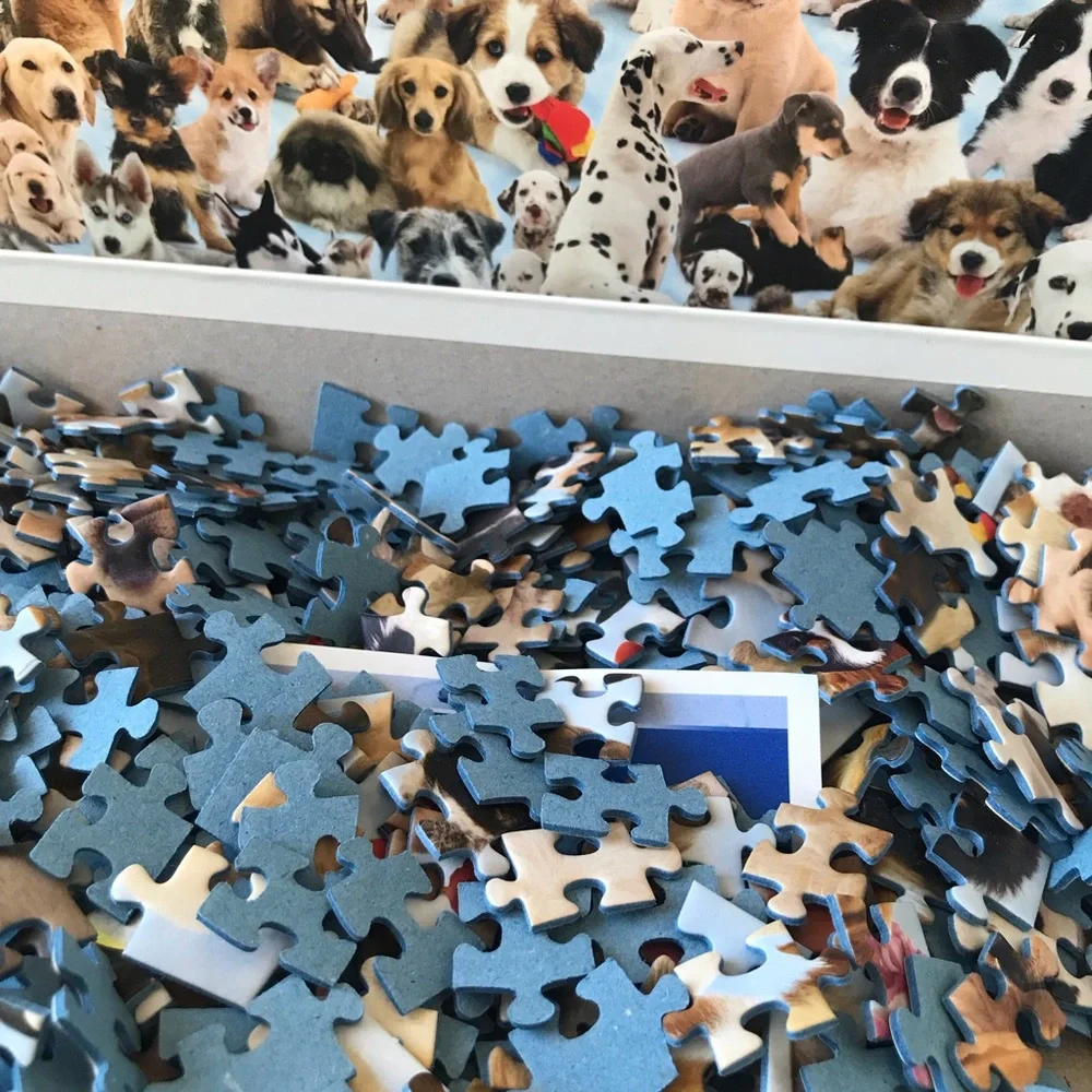 Ravensburger 1000 Piece Puzzle Dogs Galore! No. 15 633 7